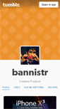Mobile Screenshot of bannistr.benjaminbannister.com